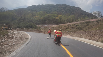 西昌道路划线