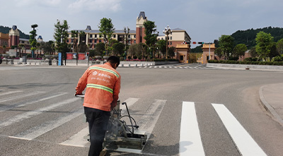 遂宁道路划线施工