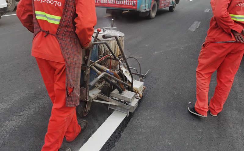 绵阳道路划线