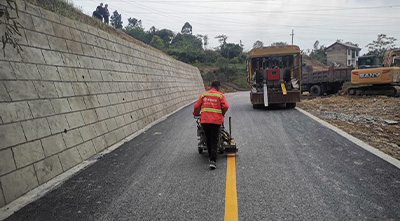 绵阳道路划线施工