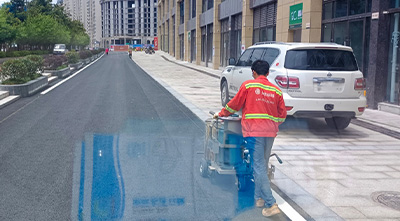 达州道路交通标线施工