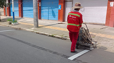 绵阳道路交通标线施工