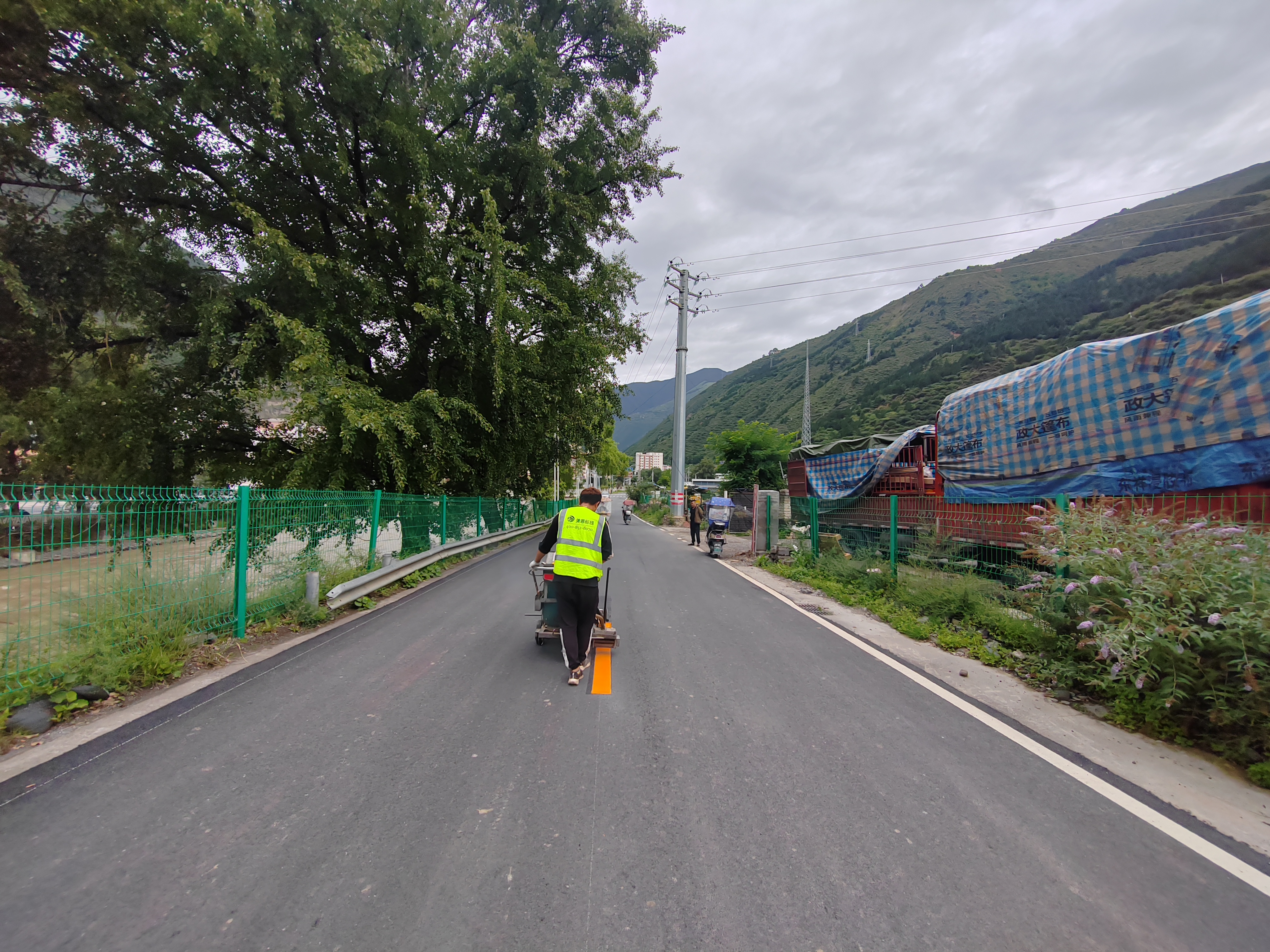 高原地区道路标线长效耐用施工方案