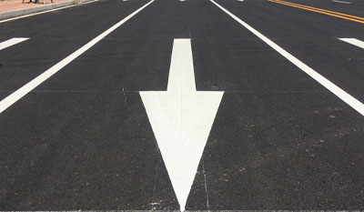 道路箭头施划实施方案&mdash;&mdash;以细节筑安全，以规范引出行